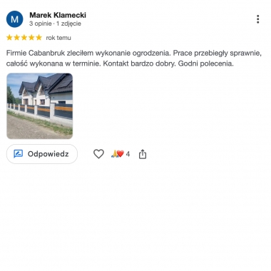 Opinie naszych Klientów